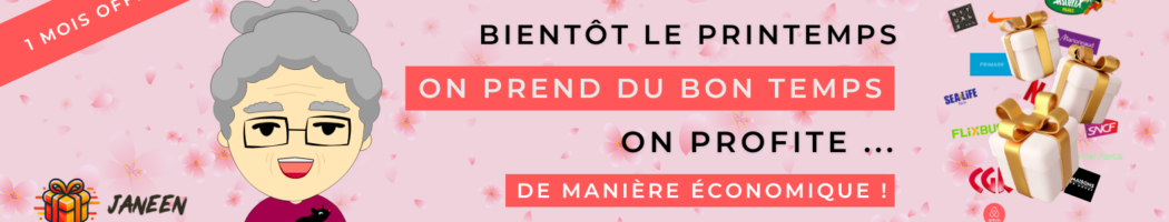 Offre de printemps Janeen